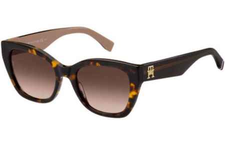 Gafas de Sol - Tommy Hilfiger - TH 1980/S - 086 (HA) HAVANA // BROWN GRADIENT