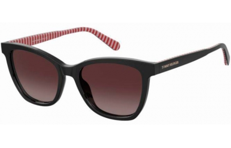 Gafas de Sol - Tommy Hilfiger - TH 1981/S - GWM (3X) CHERRY PATTERN BLACK // PINK GRADIENT