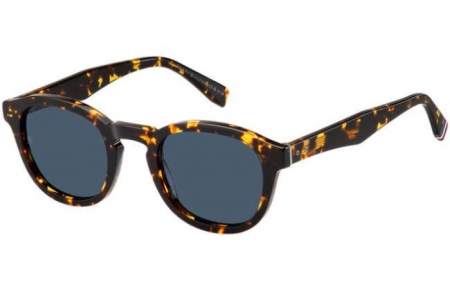 Gafas de Sol - Tommy Hilfiger - TH 2031/S - 086 (KU) DARK HAVANA // BLUE GREY