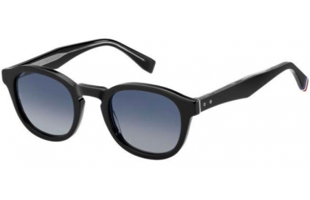 Gafas de Sol - Tommy Hilfiger - TH 2031/S - 807 (UY) BLACK // BLUE GRADIENT GREY