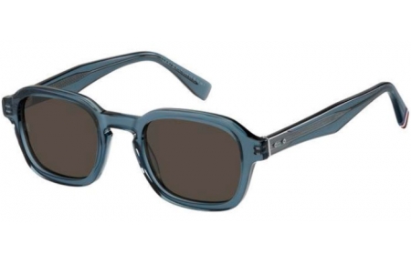 Gafas de Sol - Tommy Hilfiger - TH 2032/S - PJP (IR) BLUE // GREY