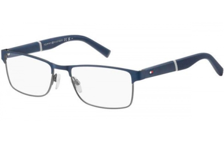 Lunettes de vue - Tommy Hilfiger - TH 2041 - KU0 MATTE BLUE RUTHENIUM