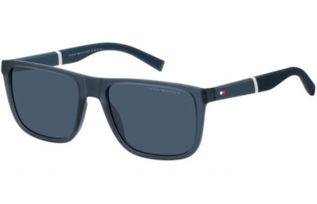 Gafas de Sol - Tommy Hilfiger - TH 2043/S - IPQ (KU) MATTE BLUE // BLUE