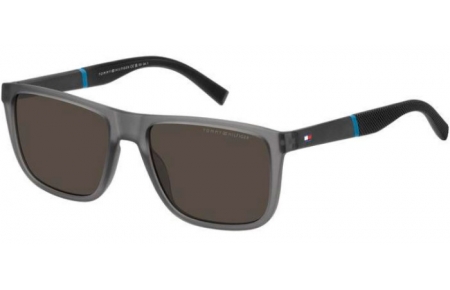 Gafas de Sol - Tommy Hilfiger - TH 2043/S - RIW (IR) MATTE GREY // GREY