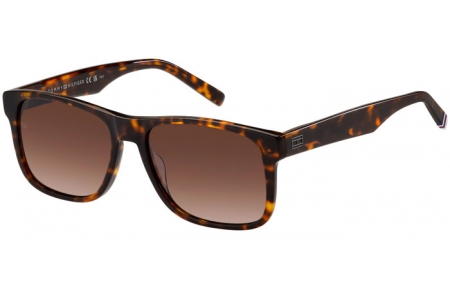 Gafas de Sol - Tommy Hilfiger - TH 2073/S - 086 (HA) HAVANA // BROWN GRADIENT