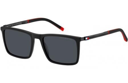 Gafas de Sol - Tommy Hilfiger - TH 2077/S - 003 (IR) MATTE BLACK // GREY