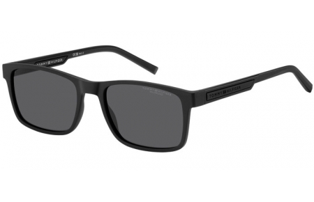 Gafas de Sol - Tommy Hilfiger - TH 2089/S - 003 (M9) MATTE BLACK // GREY POLARIZED