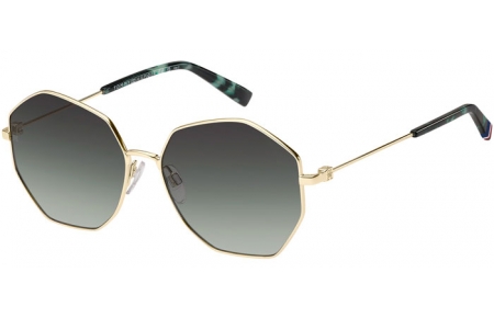 Gafas de Sol - Tommy Hilfiger - TH 2094/S - 3YG (IB) LIGHT GOLD // GREY GREEN GRADIENT