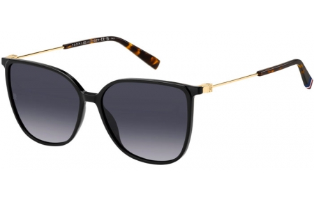 Gafas de Sol - Tommy Hilfiger - TH 2095/S - 807 (9O) BLACK // GREY GRADIENT