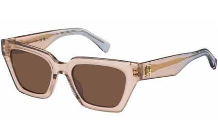 Gafas de Sol - Tommy Hilfiger - TH 2101/S - FWM (70) NUDE // BROWN