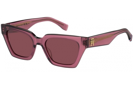 Gafas de Sol - Tommy Hilfiger - TH 2101/S - G3I (U1) MAUVE // DARK PINK