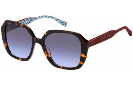 Gafas de Sol - Tommy Hilfiger - TH 2105/S - 086 (GB) HAVANA // GREY GRADIENT AZURE