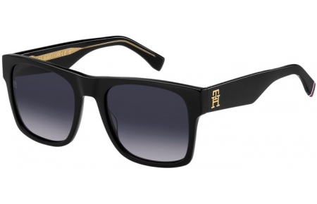 Gafas de Sol - Tommy Hilfiger - TH 2118/S - 807 (9O) BLACK // DARK GREY GRADIENT