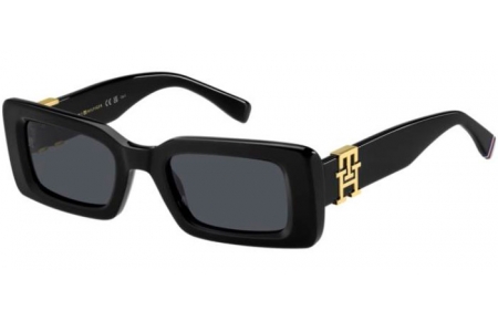 Gafas de Sol - Tommy Hilfiger - TH 2125/S - 807 (IR) BLACK // GREY