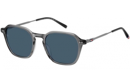 Gafas de Sol - Tommy Hilfiger - TH 2132/S - KB7 (KU) GREY // BLUE