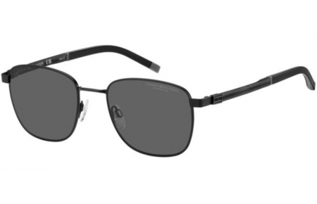 Gafas de Sol - Tommy Hilfiger - TH 2138/S - 003 (M9) MATTE BLACK // GREY POLARIZED