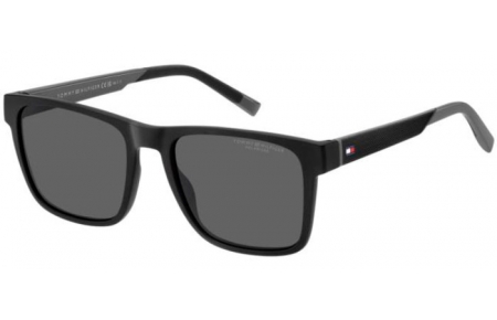 Gafas de Sol - Tommy Hilfiger - TH 2144/S - 08A (M9) BLACK GREY // GREY POLARIZED