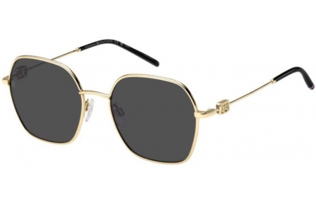 Gafas de Sol - Tommy Hilfiger - TH 2150/S - RHL (IR) GOLD BLACK // GREY