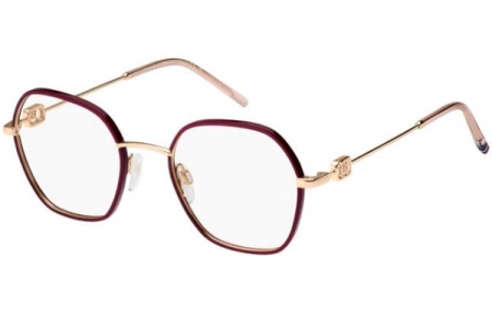 Monturas - Tommy Hilfiger - TH 2153 - NOA GOLD BURGUNDY