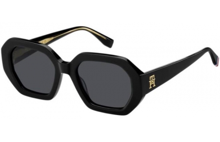 Gafas de Sol - Tommy Hilfiger - TH 2155/S - 807 (IR) BLACK // GREY