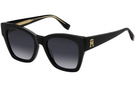 Gafas de Sol - Tommy Hilfiger - TH 2156/S - 807 (9O) BLACK // DARK GREY GRADIENT