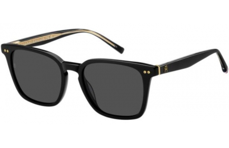 Gafas de Sol - Tommy Hilfiger - TH 2158/S - 807 (IR) BLACK // GREY