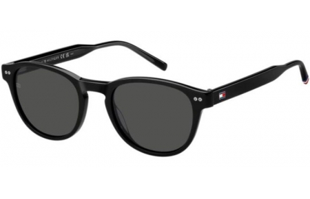 Gafas de Sol - Tommy Hilfiger - TH 2186/S - 807 (IR) BLACK // GREY