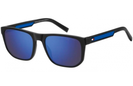 Gafas de Sol - Tommy Hilfiger - TH 2200/S - D51 (ZS) BLACK BLUE // BLUE MULTILAYER HIGH CONTRAST