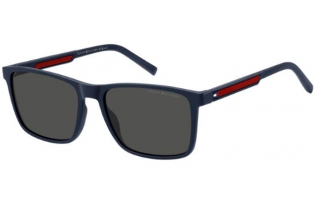 Gafas de Sol - Tommy Hilfiger - TH 2201/S - 8RU (IR) BLUE RED // GREY