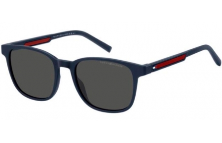 Gafas de Sol - Tommy Hilfiger - TH 2202/S - 8RU (IR) BLUE RED // GREY