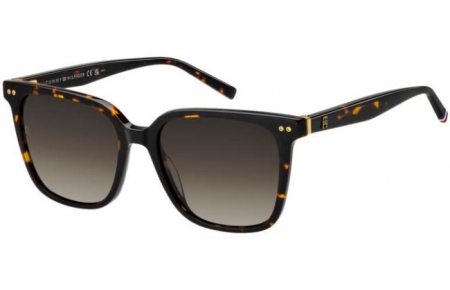 Gafas de Sol - Tommy Hilfiger - TH 2211/S - 086 (HA) HAVANA // BROWN GRADIENT