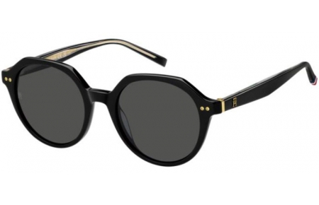 Gafas de Sol - Tommy Hilfiger - TH 2212/S - 807 (IR) BLACK // GREY