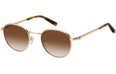 Gafas de Sol - Tommy Hilfiger - TH 2217/S - 000 (HA) ROSE GOLD // BROWN GRADIENT