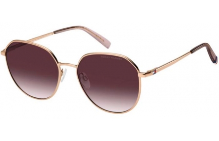 Gafas de Sol - Tommy Hilfiger - TH 2218/S - DDB (3X) GOLD COPPER // DARK PINK GRADIENT