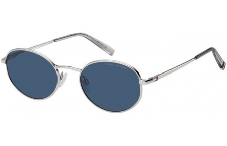 Gafas de Sol - Tommy Hilfiger - TH 2219/S - 010 (KU) PALLADIUM // BLUE