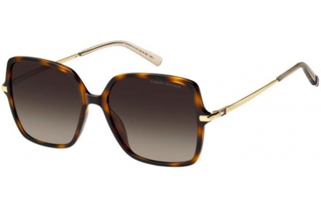 Gafas de Sol - Tommy Hilfiger - TH 2220/S - 086 (HA) HAVANA // BROWN GRADIENT