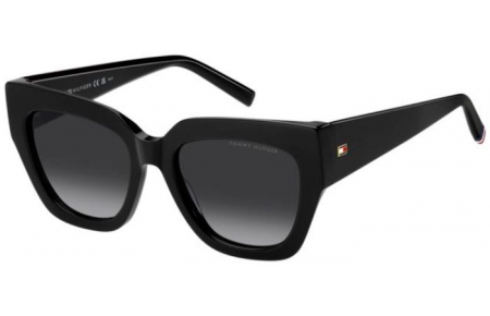 Gafas de Sol - Tommy Hilfiger - TH 2223/S - 807 (9O) BLACK // DARK GREY GRADIENT