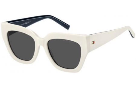 Gafas de Sol - Tommy Hilfiger - TH 2223/S - SZJ (IR) IVORY // GREY