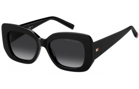 Gafas de Sol - Tommy Hilfiger - TH 2224/S - 807 (9O) BLACK // DARK GREY GRADIENT