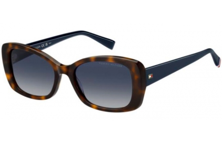 Gafas de Sol - Tommy Hilfiger - TH 2225/S - IPR (08) HAVANA BLUE // DARK BLUE GRADIENT