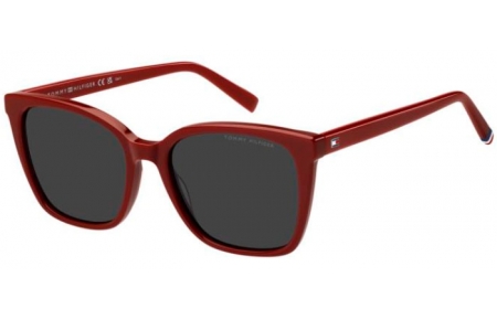 Gafas de Sol - Tommy Hilfiger - TH 2226/S - LHF (IR) BURGUNDY // GREY