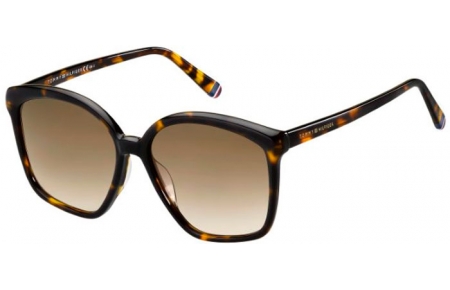 Gafas de Sol - Tommy Hilfiger - TH 1669/S - 086 (HA) DARK HAVANA // BROWN GRADIENT