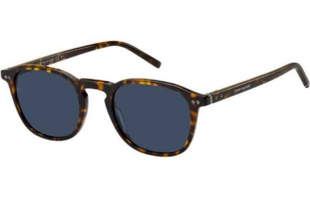 Gafas de Sol - Tommy Hilfiger - TH 1939/S - 086 (KU) DARK HAVANA // BLUE GREY