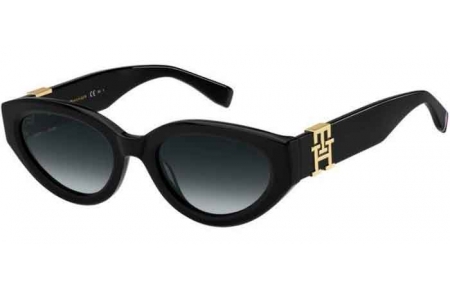 Gafas de Sol - Tommy Hilfiger - TH 1957/S - 807 (9O) BLACK // DARK GREY GRADIENT