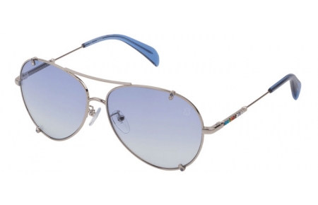 Gafas de Sol - Tous - STO390S - 0579  SHINY PALLADAMIUN // BLUE GRADIENT