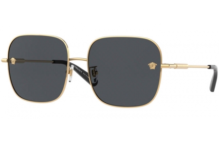 Gafas de Sol - Versace - VE2246D - 100287  GOLD // DARK GREY