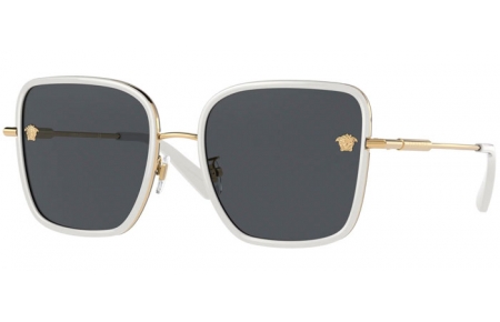 Gafas de Sol - Versace - VE2247D - 147187  WHITE // DARK GREY