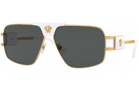 Gafas de Sol - Versace - VE2251 - 147187  GOLD // DARK GREY