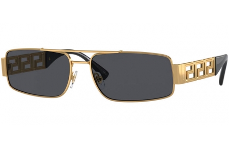 Sunglasses - Versace - VE2257 - 100287  GOLD // DARK GREY