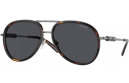 Gafas de Sol - Versace - VE2260 - 100187  HAVANA // DARK GREY